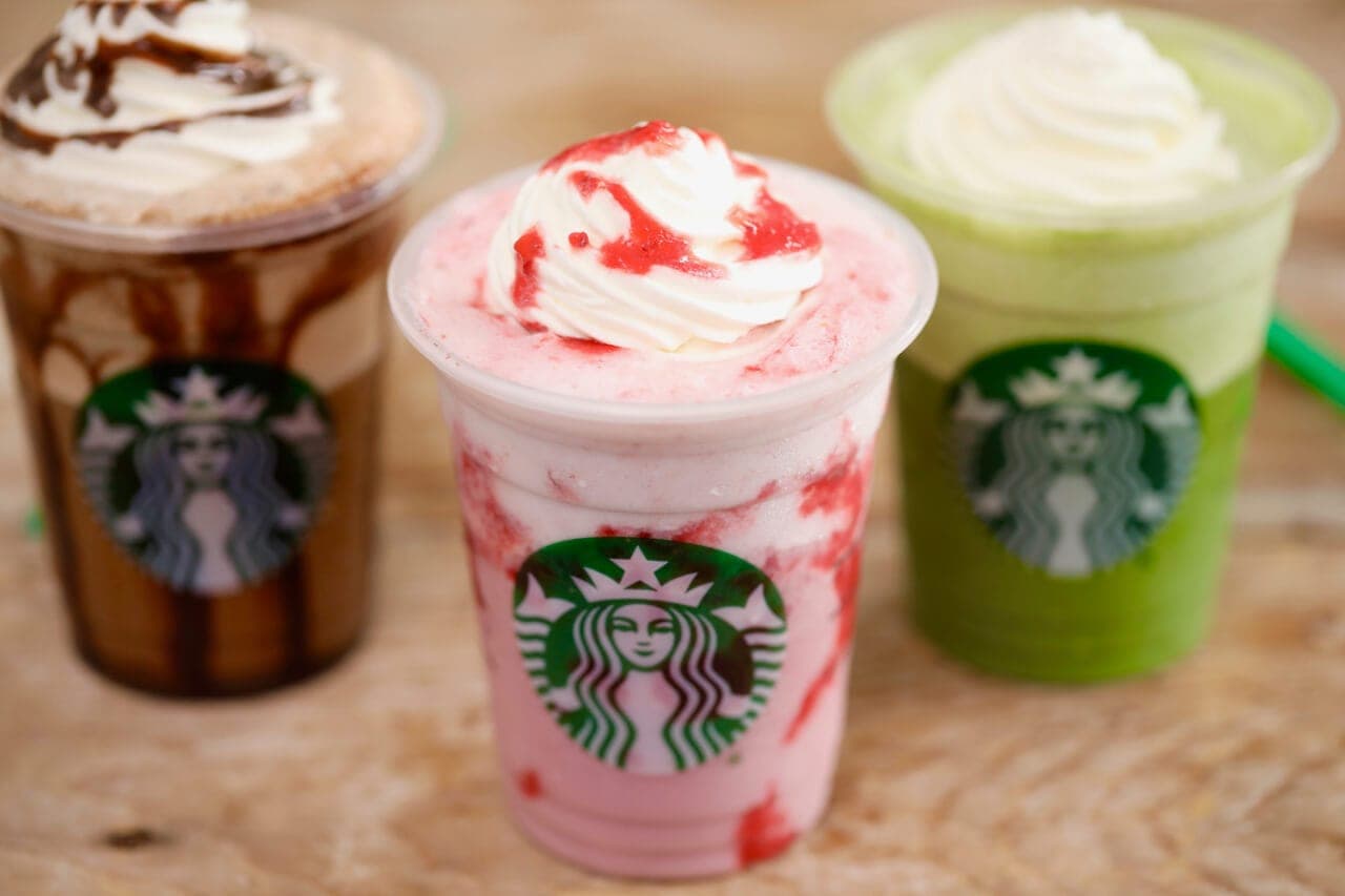 Starbucks Strawberries and Cream Frappuccino