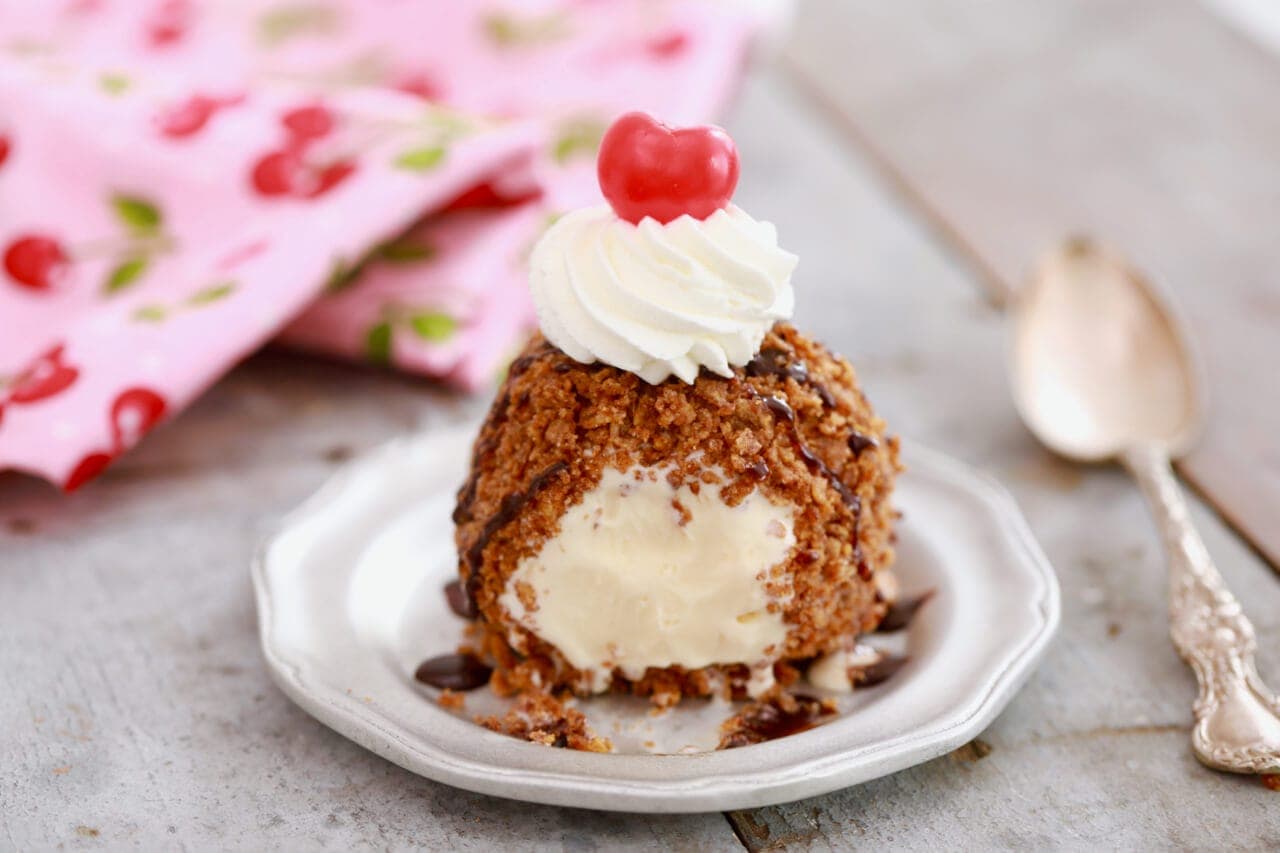No Fry Fried Ice Cream