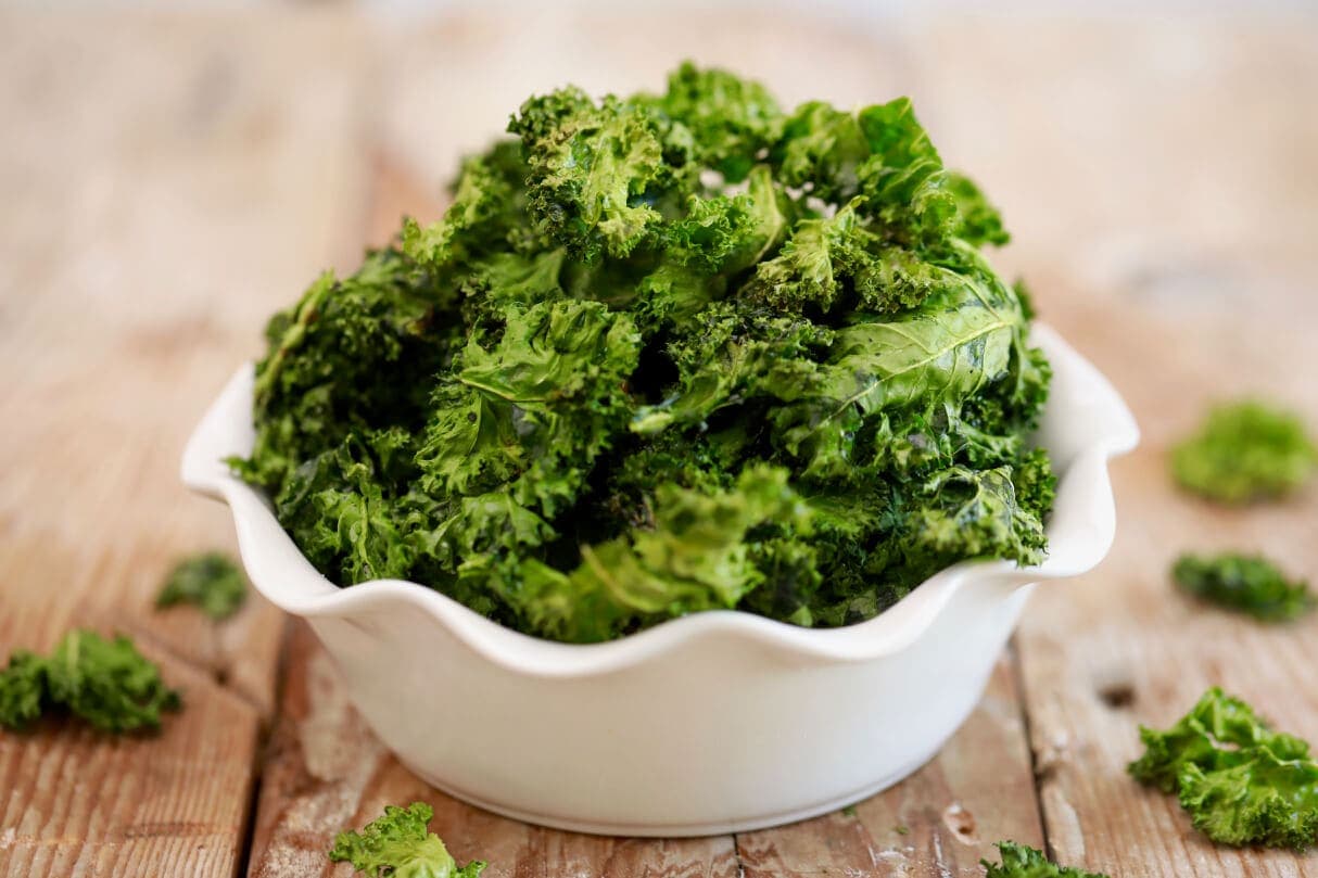 Microwave Kale Chips Recipe
