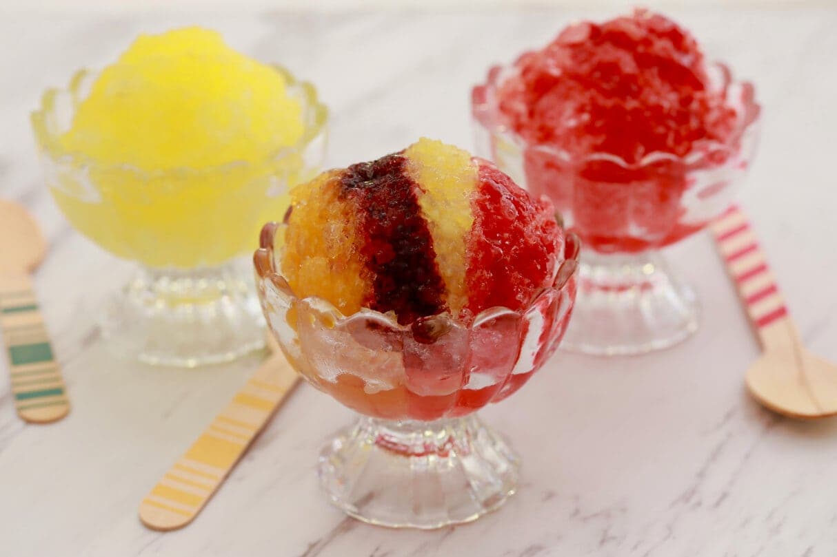 Homemade Snow Cones Recipe (Made with Real Fruit)