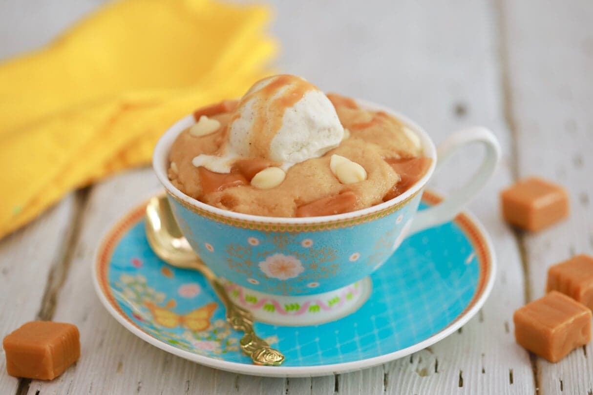 Microwave Mug Blondie Recipe
