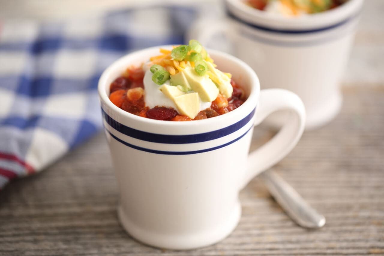 Microwave Mug Chili Recipe