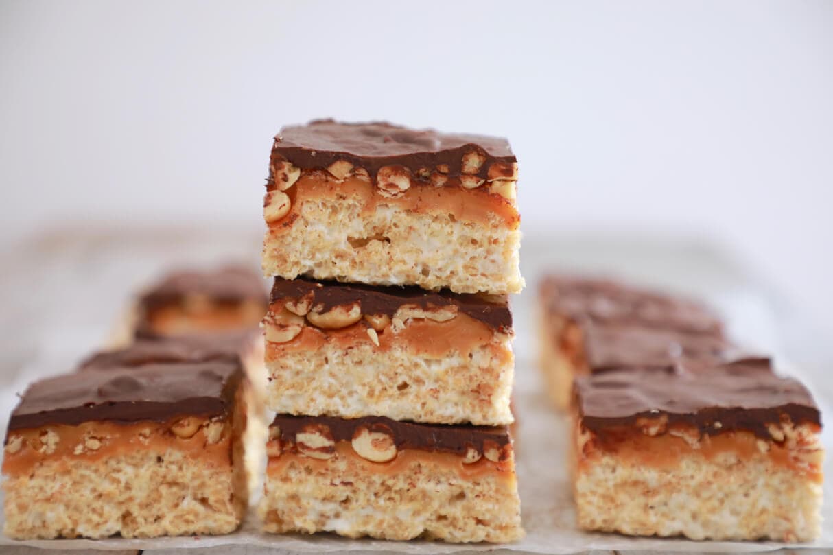 Snickers Rice Krispies Treats Recipe