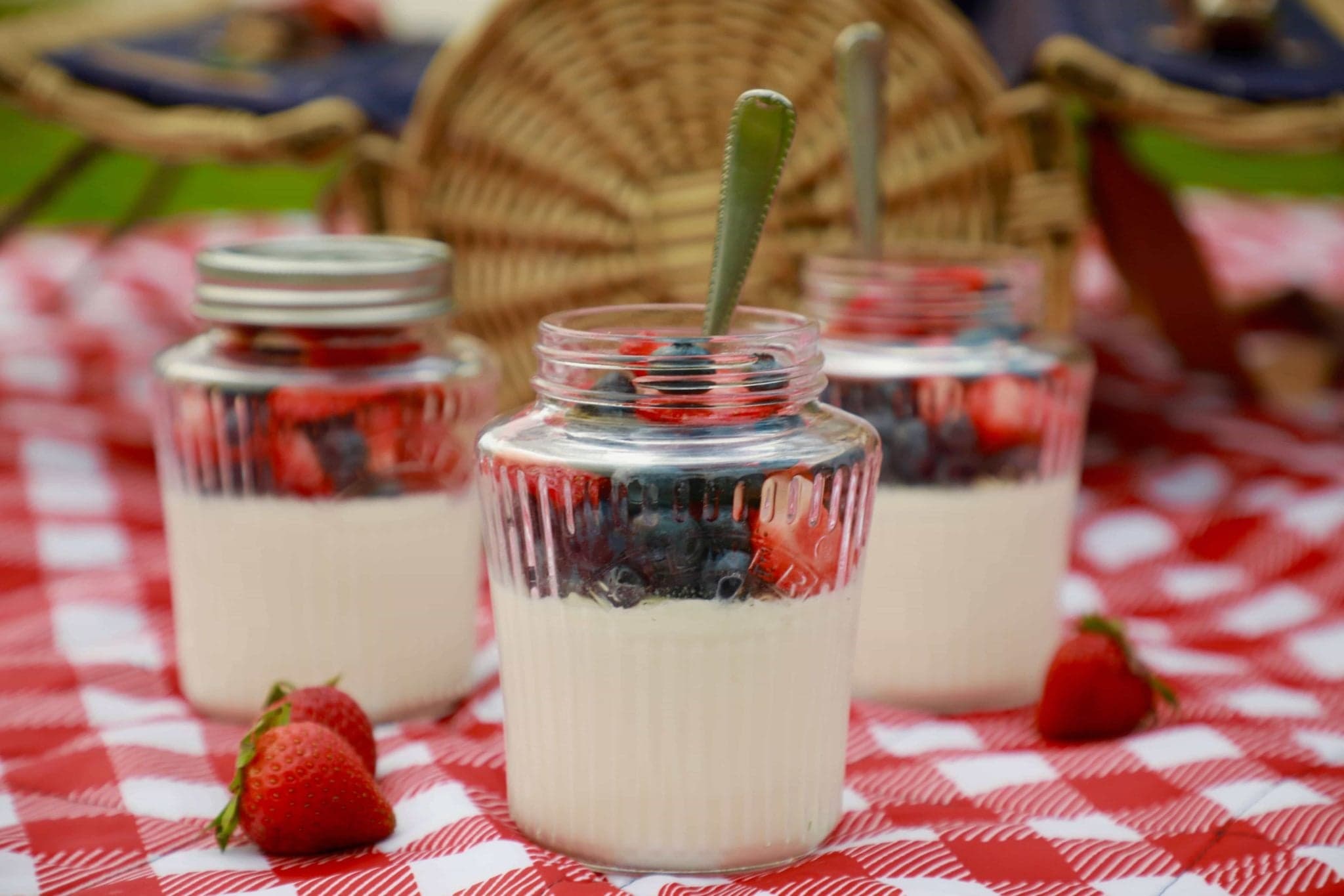 Coconut and Lime Panna Cotta with Summer Fruit Recipe