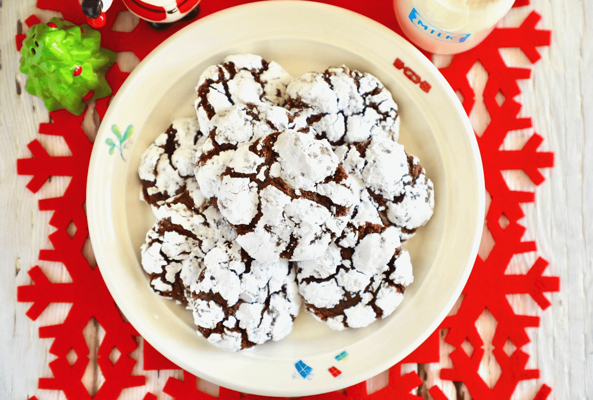 Chocolate Crinkle Cookies Recipe