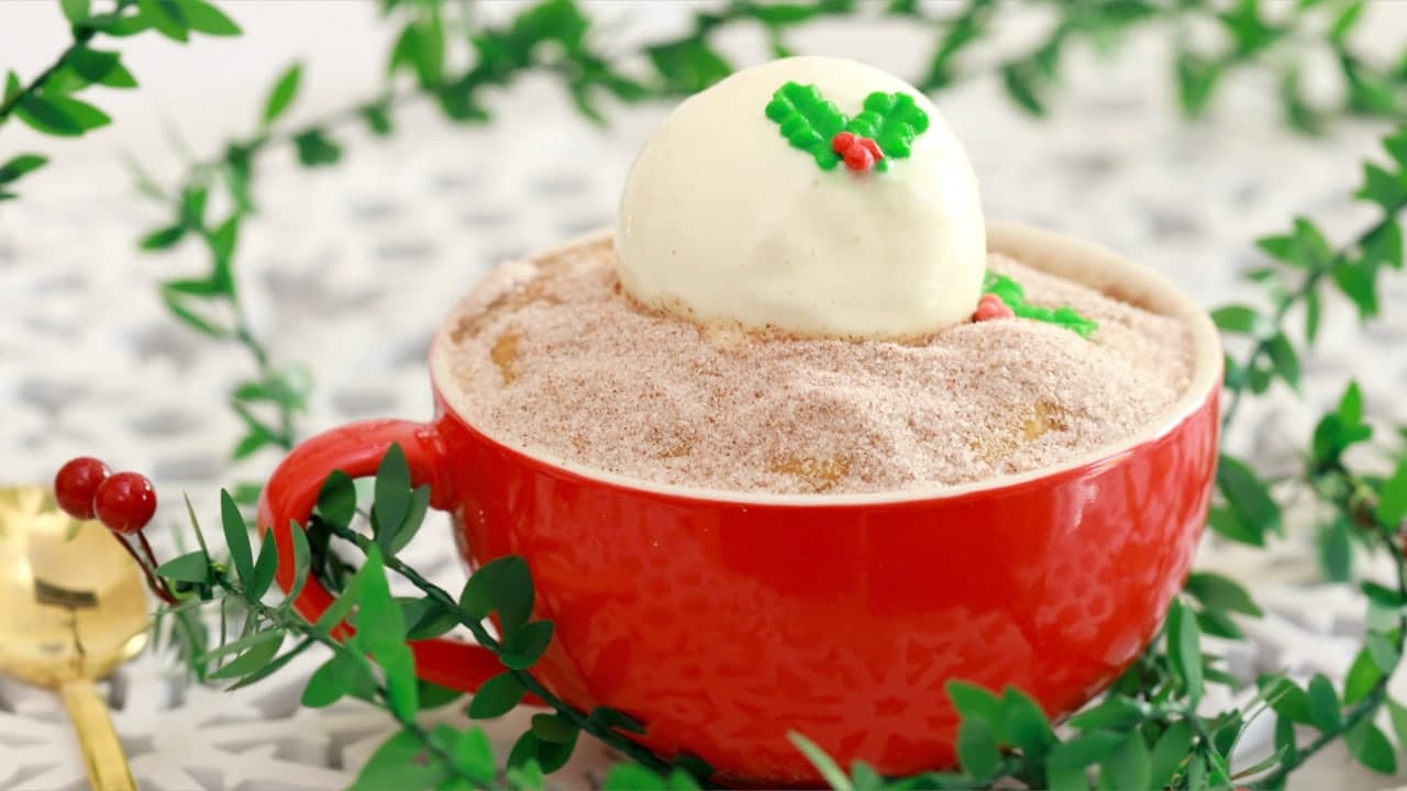 Gingerbread Mug Cookies for Two Recipe
