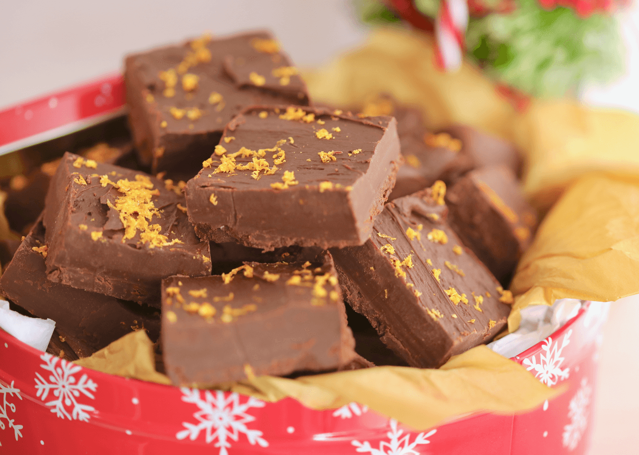 Chocolate and Orange Fudge