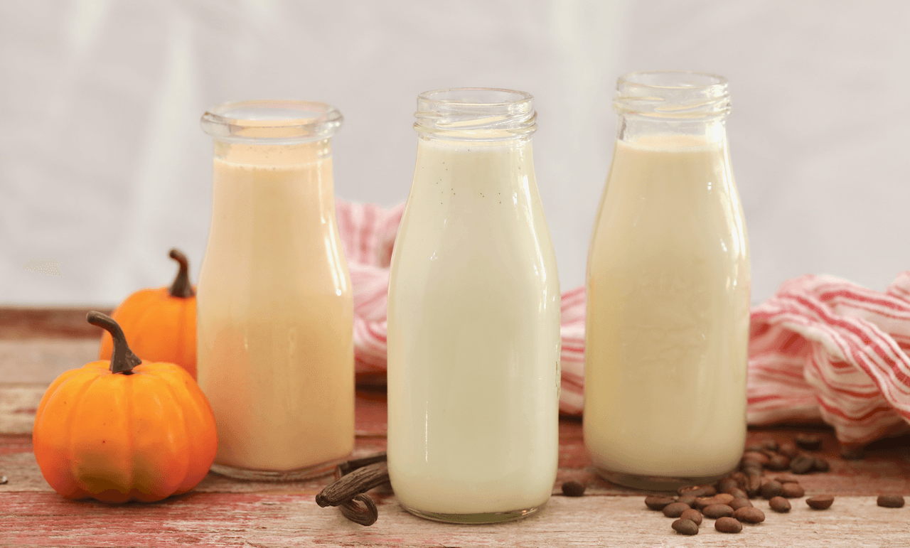 3 Homemade Coffee Creamers (Bailey's, French Vanilla and Pumpkin Spice)