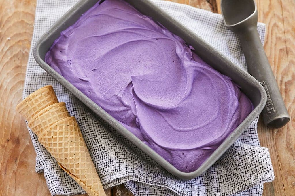 3 Ingredient Ube Ice Cream Recipe (No Churn)