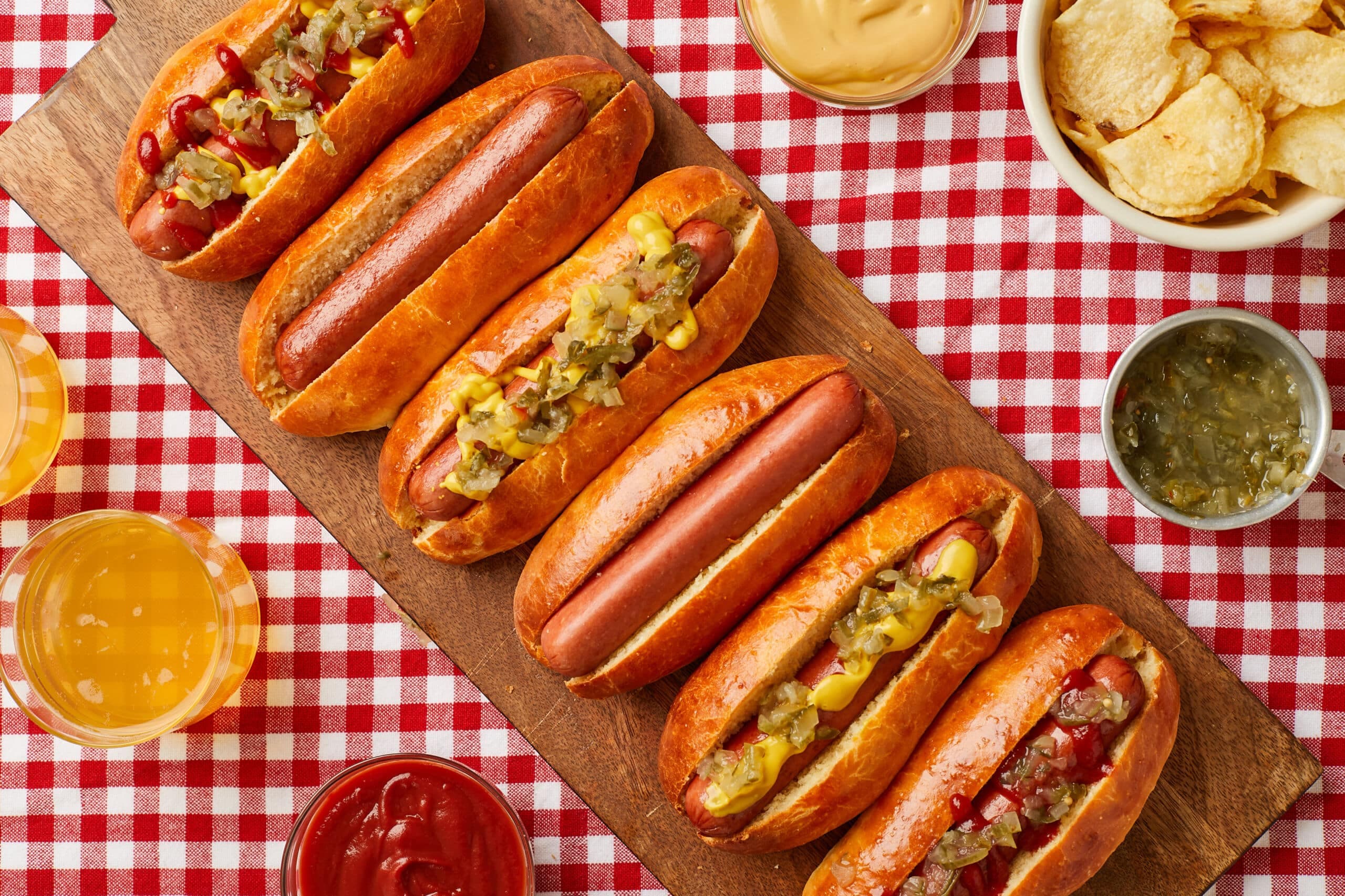 Easy Homemade Hot Dog Buns Recipe