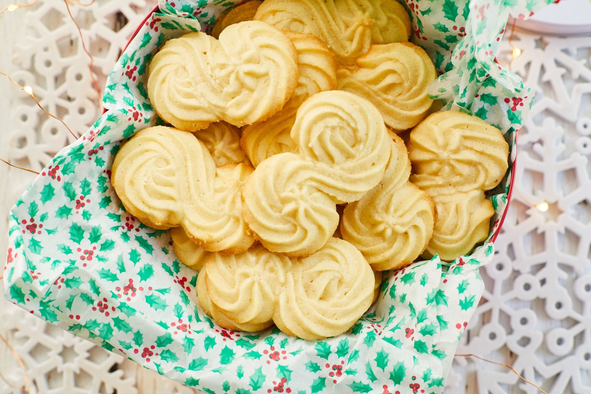 German Spritz Cookies (Spritzgebåck) Recipe