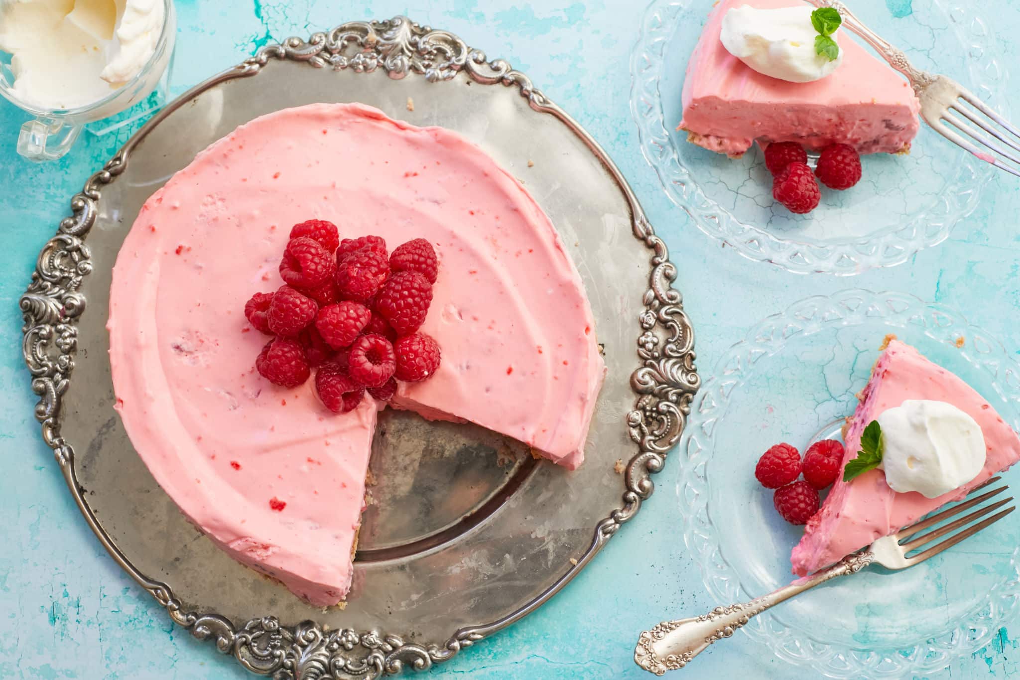 No-Bake Raspberry Cheesecake Recipe