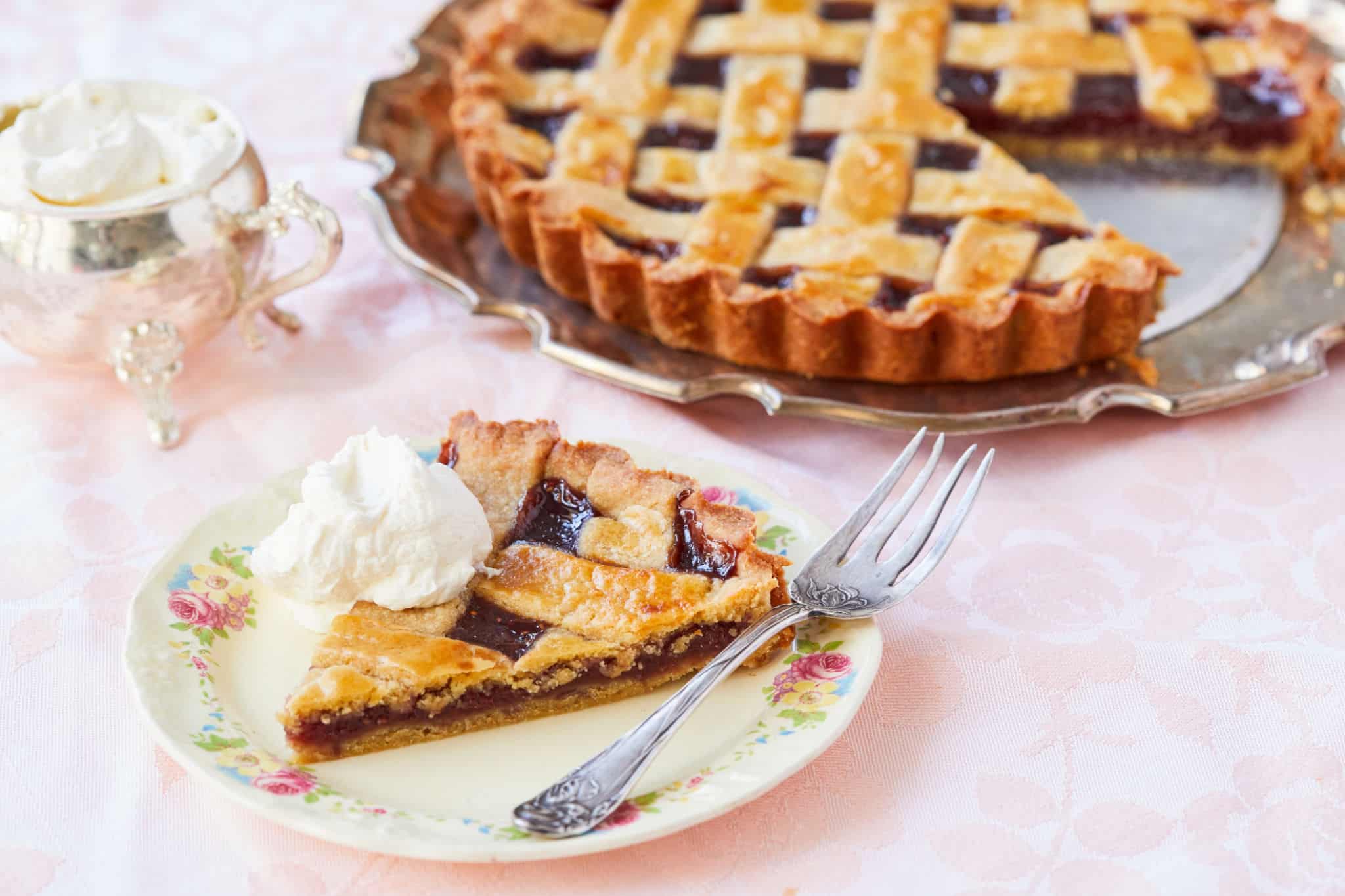 Raspberry Linzer Torte Recipe