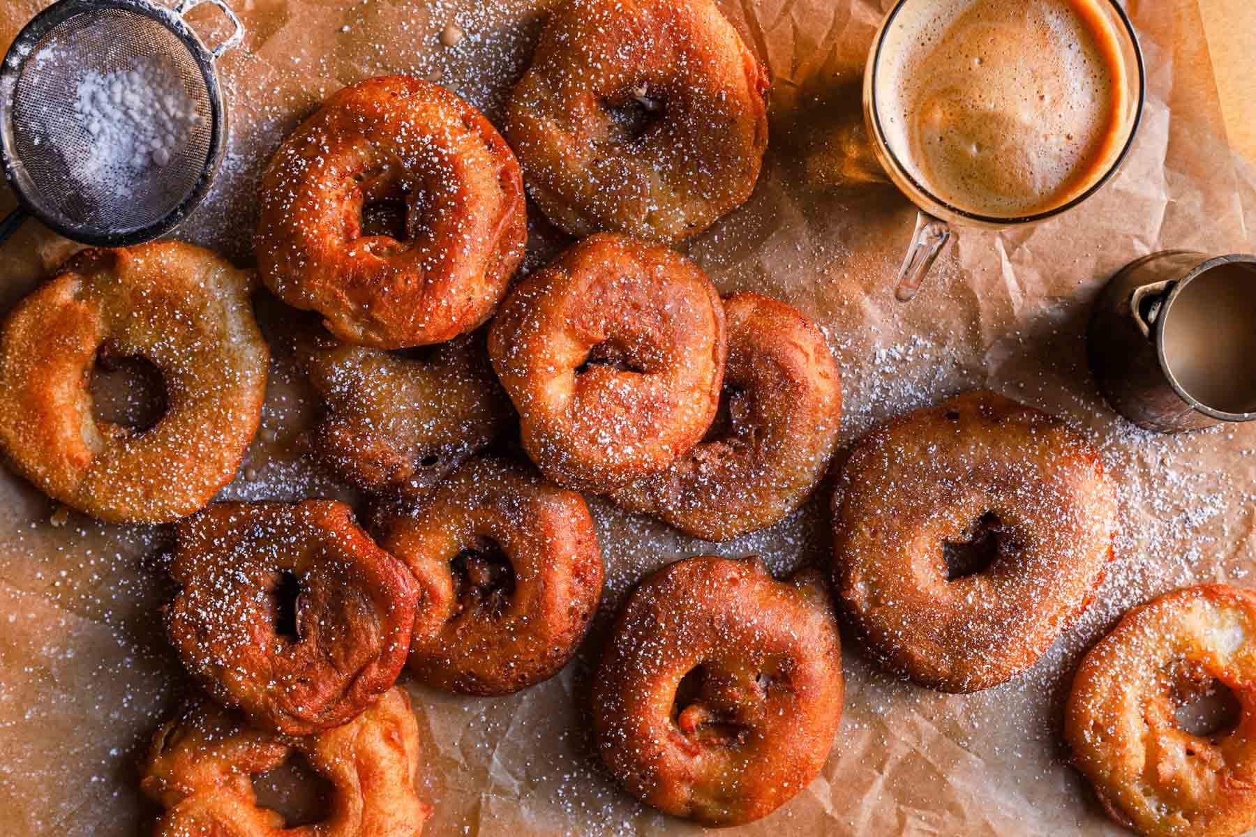 Hanukkah Apple Fritters