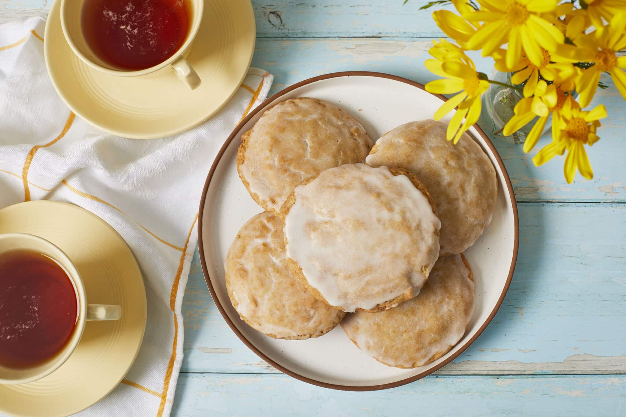 Soft Lemon Cookies with Zesty Lemon Glaze Recipe
