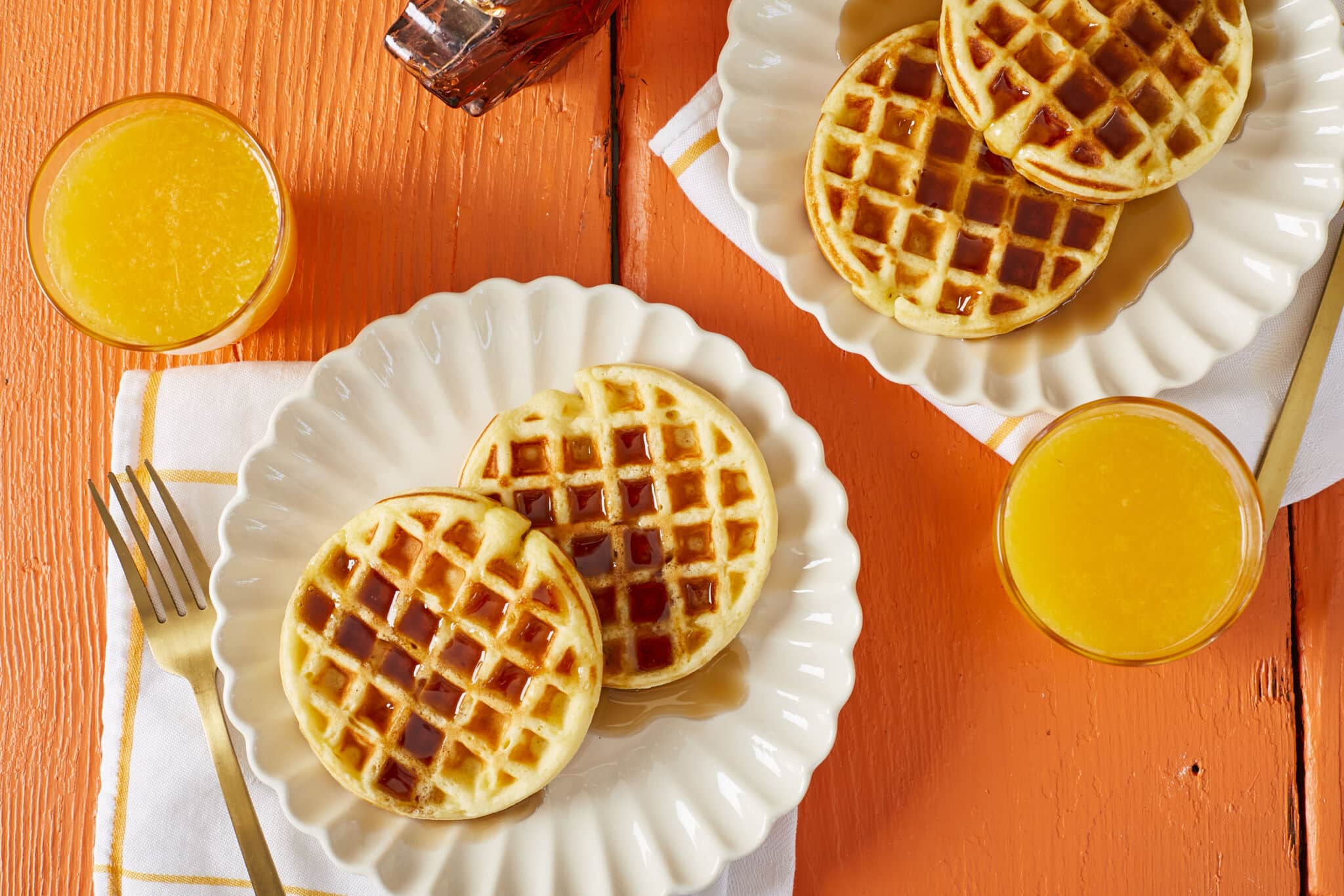 Homemade Eggo Waffles Recipe