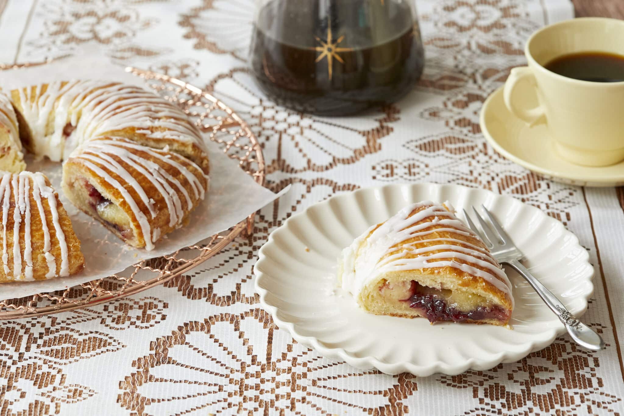 Danish Kringle Recipe with Jam and Almond Paste