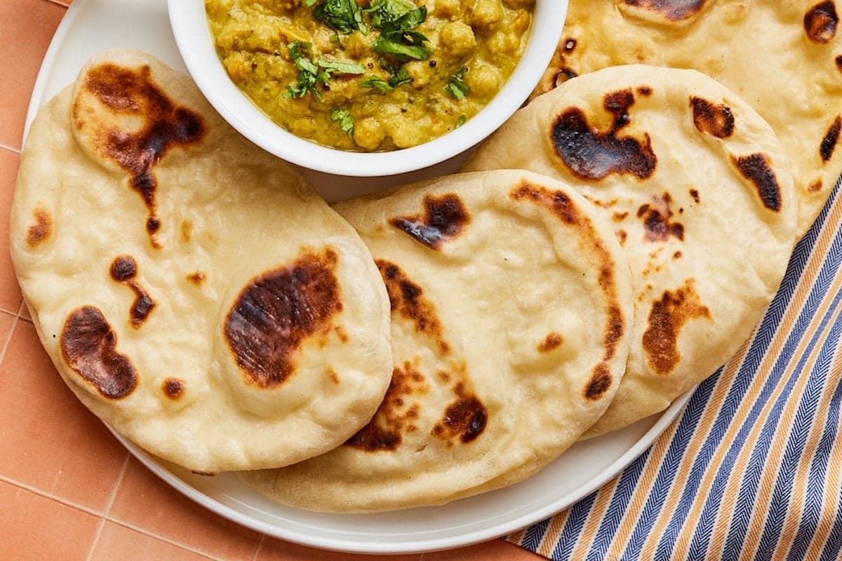 Sourdough Naan