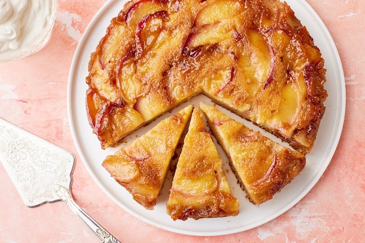 Peach Upside-Down Cake