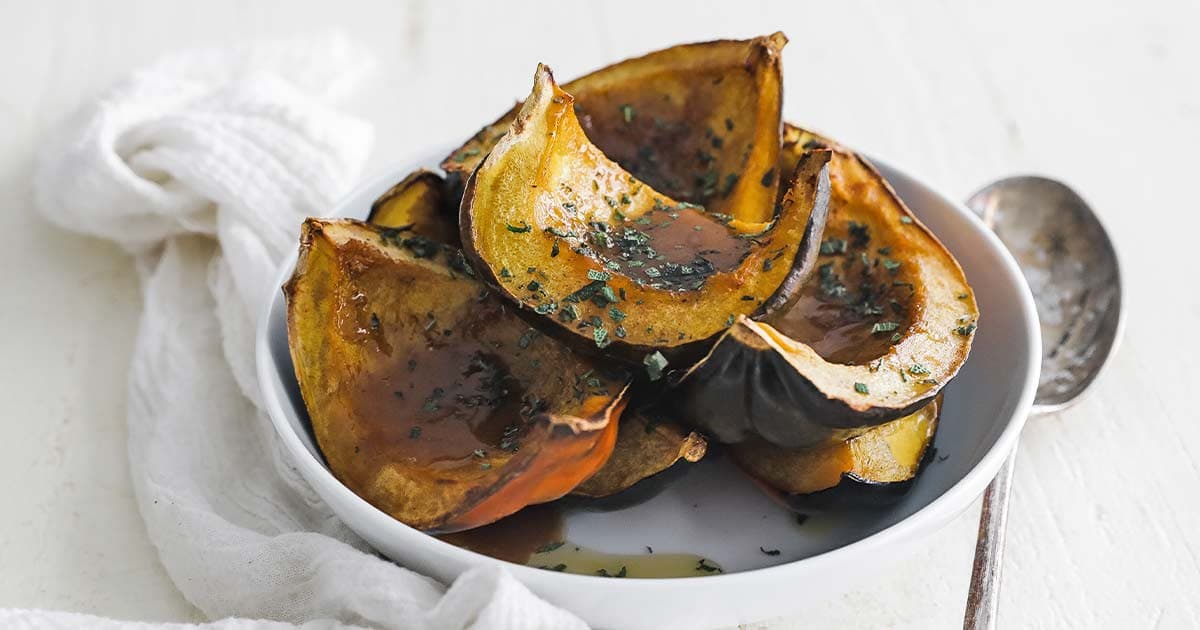 Roasted Acorn Squash Recipe