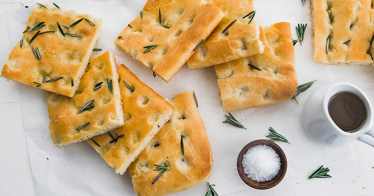 Italian Focaccia Bread Recipe