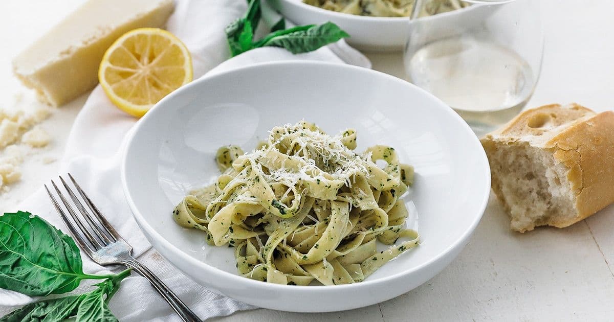 Easy Pesto Pasta Recipe