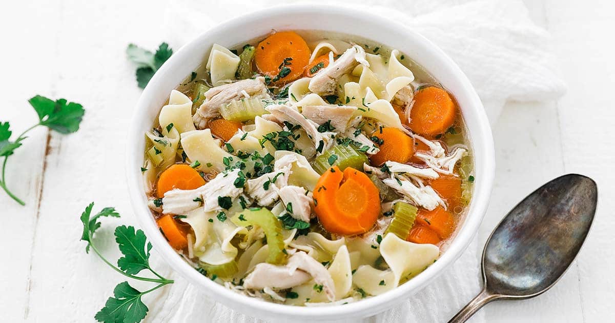 Homemade Chicken Noodle Soup Recipe