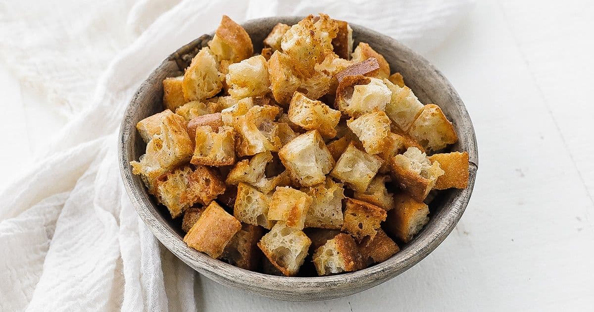 Homemade Croutons Recipe