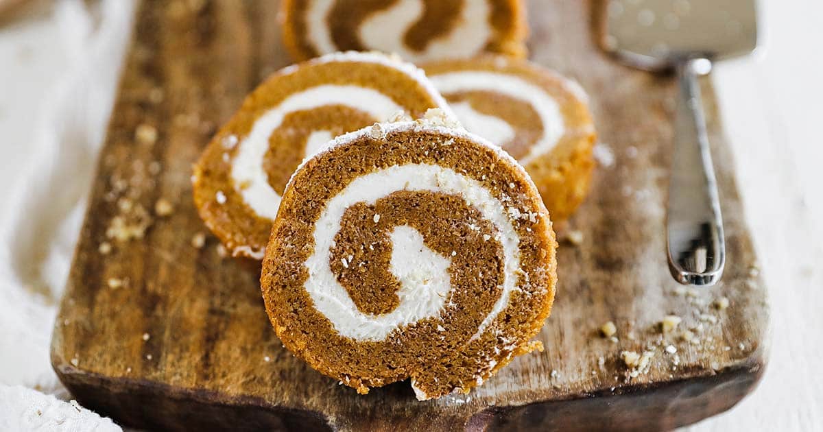 Pumpkin Roll Cake Recipe