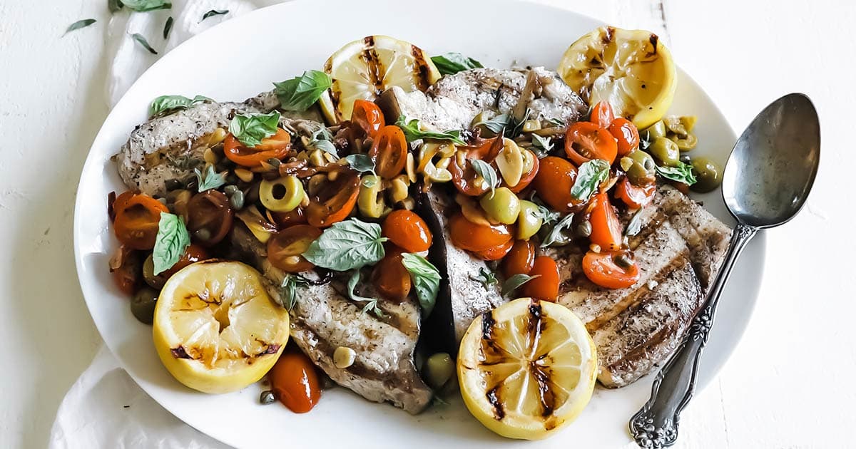 Grilled Swordfish Recipe Sicilian Style