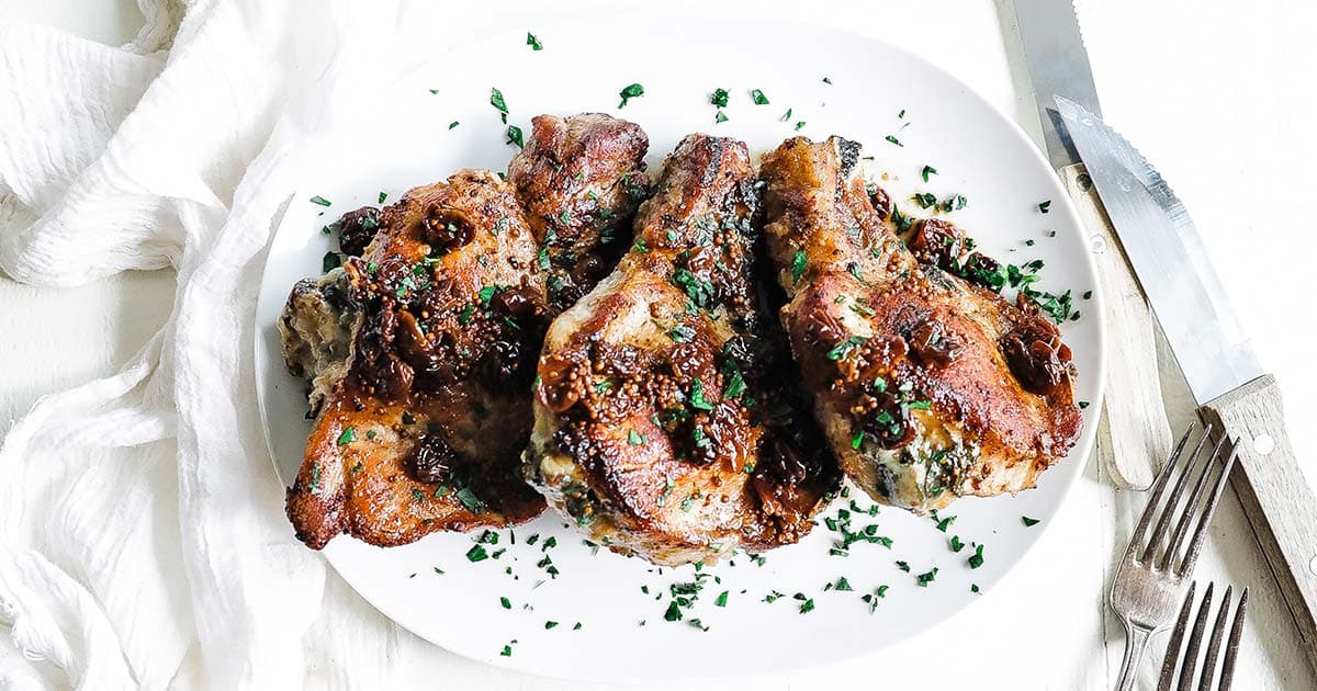 Bone In Stuffed Pork Chops Recipe