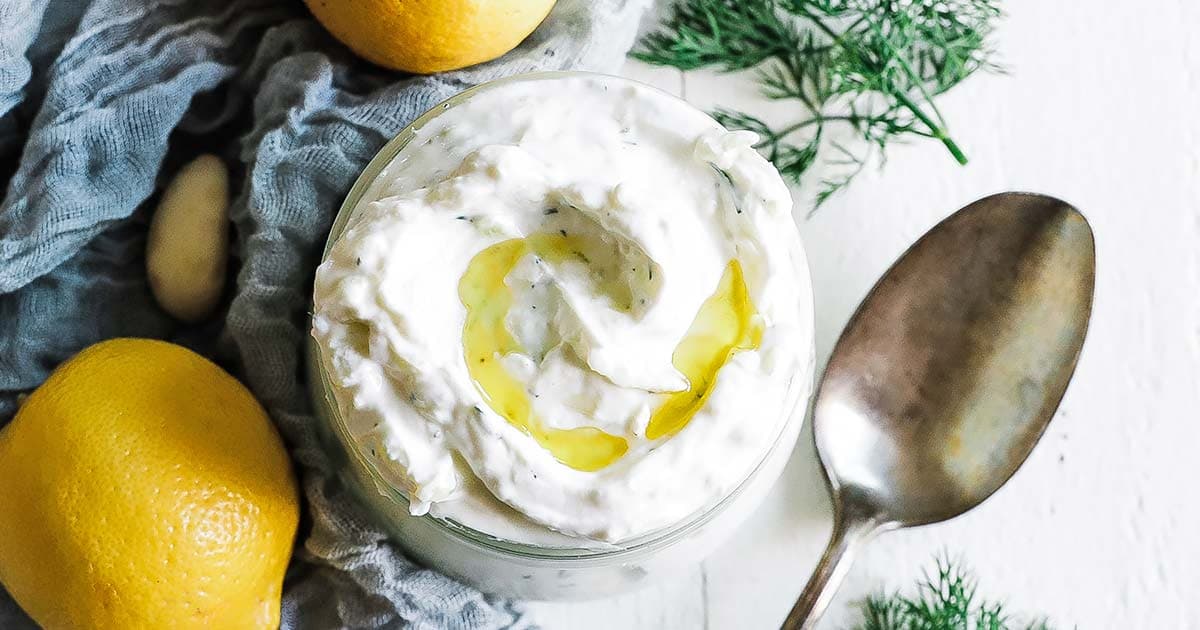 Homemade Tzatziki Sauce Recipe