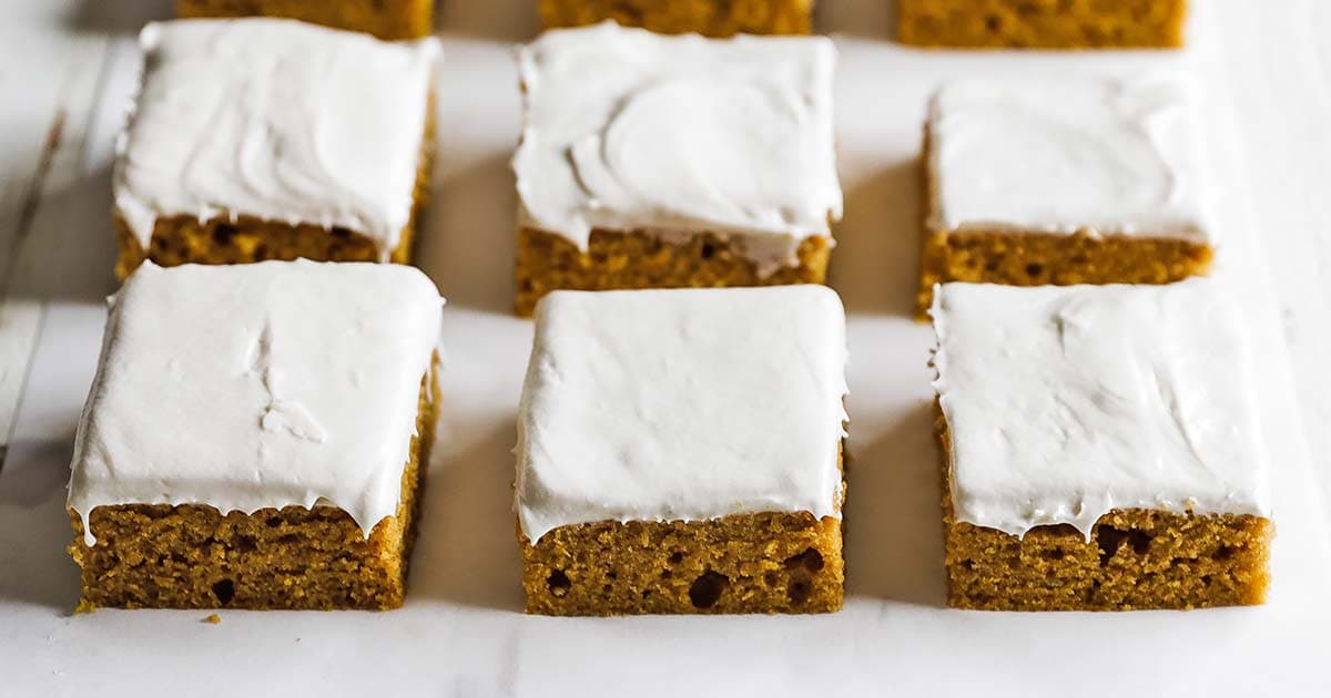 Amazing Homemade Pumpkin Bars Recipe