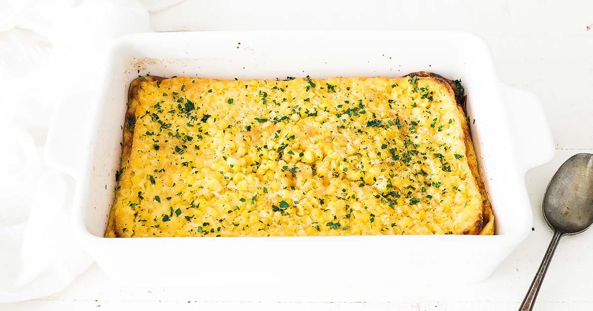 Homemade Corn Pudding Recipe