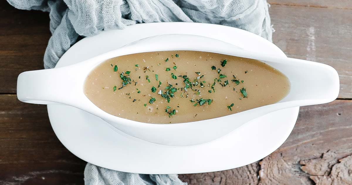 Easy Homemade Gravy