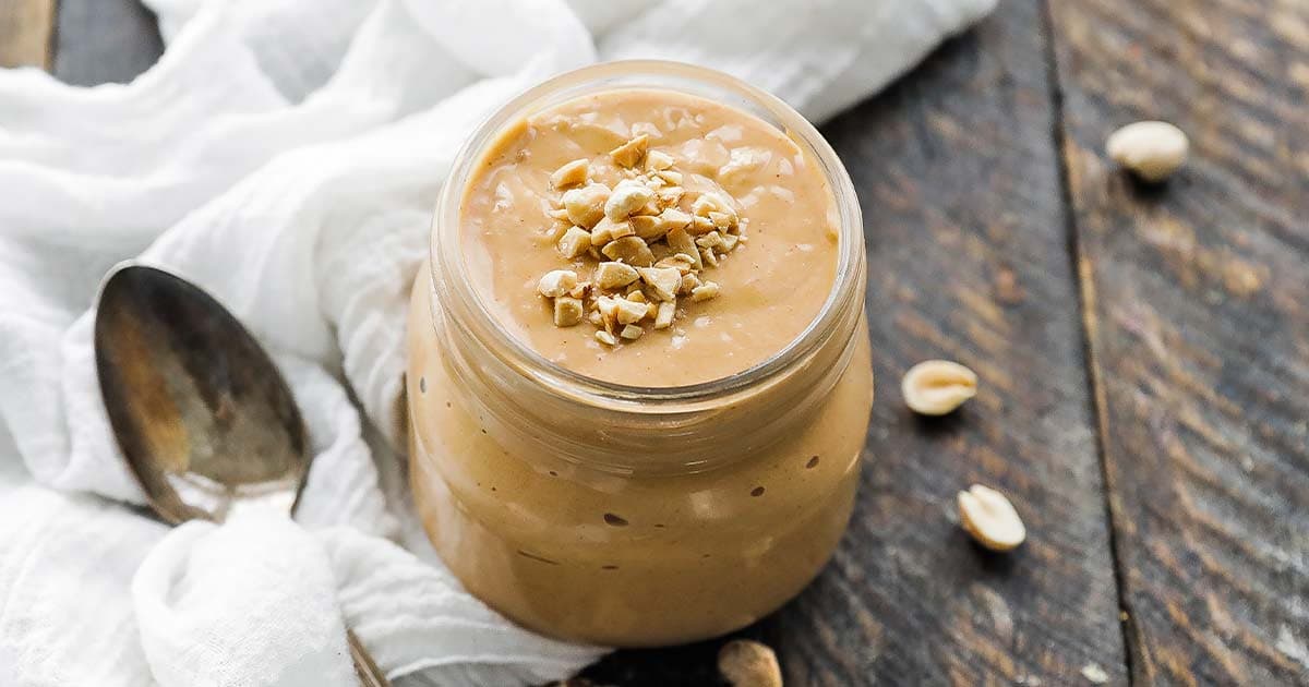 Homemade Peanut Sauce Recipe