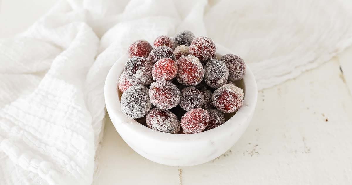 Sugared Cranberries
