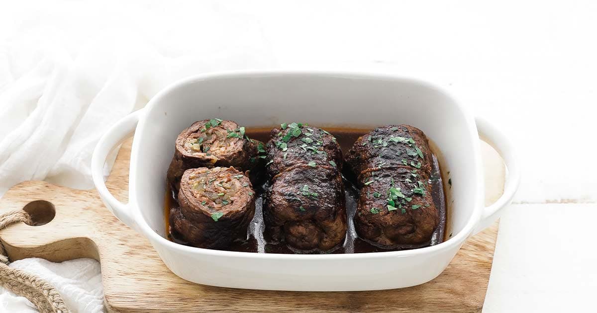 German Beef Rouladen Recipe