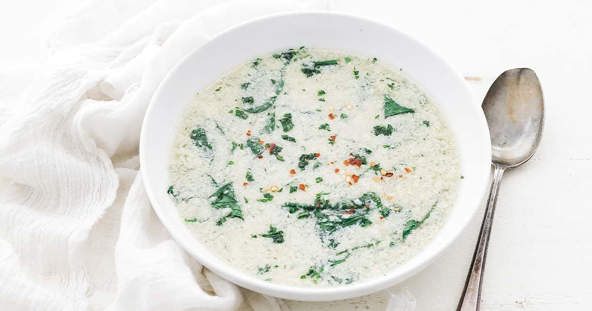 Homemade Stracciatella Soup Recipe
