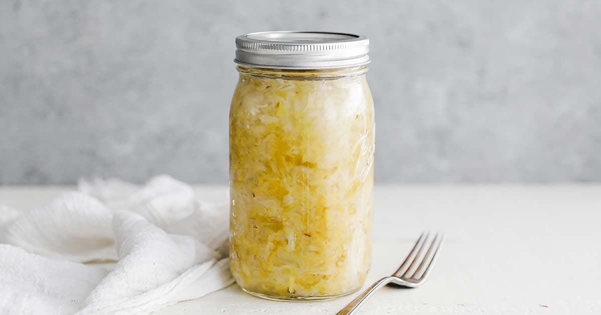 Homemade Sauerkraut Recipe