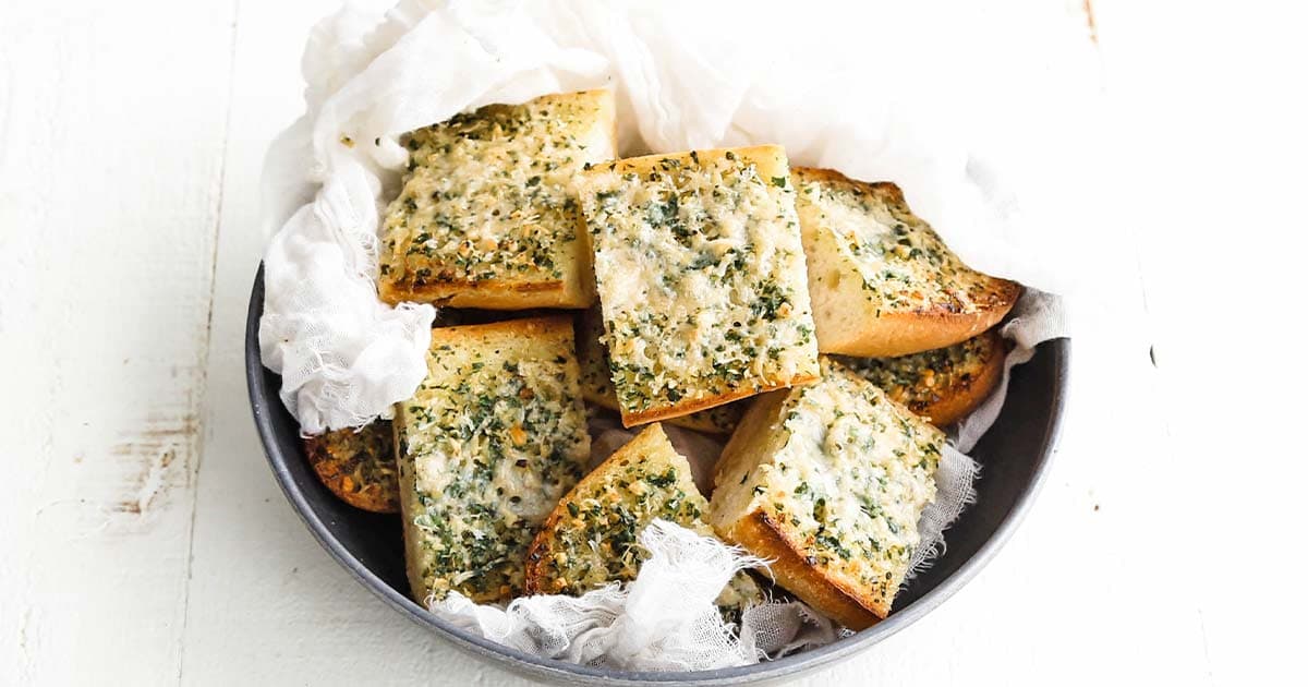 Homemade Garlic Bread Recipe