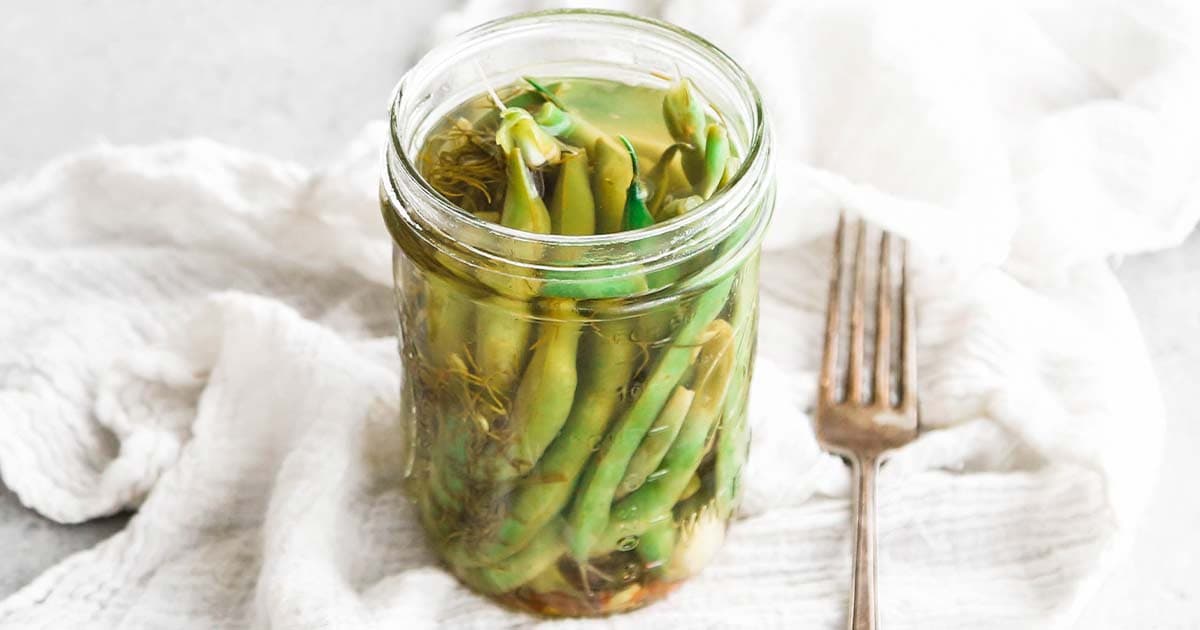 Pickled Green Beans Recipe (Dilly Beans)