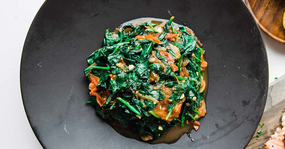 Italian Spinach Recipe