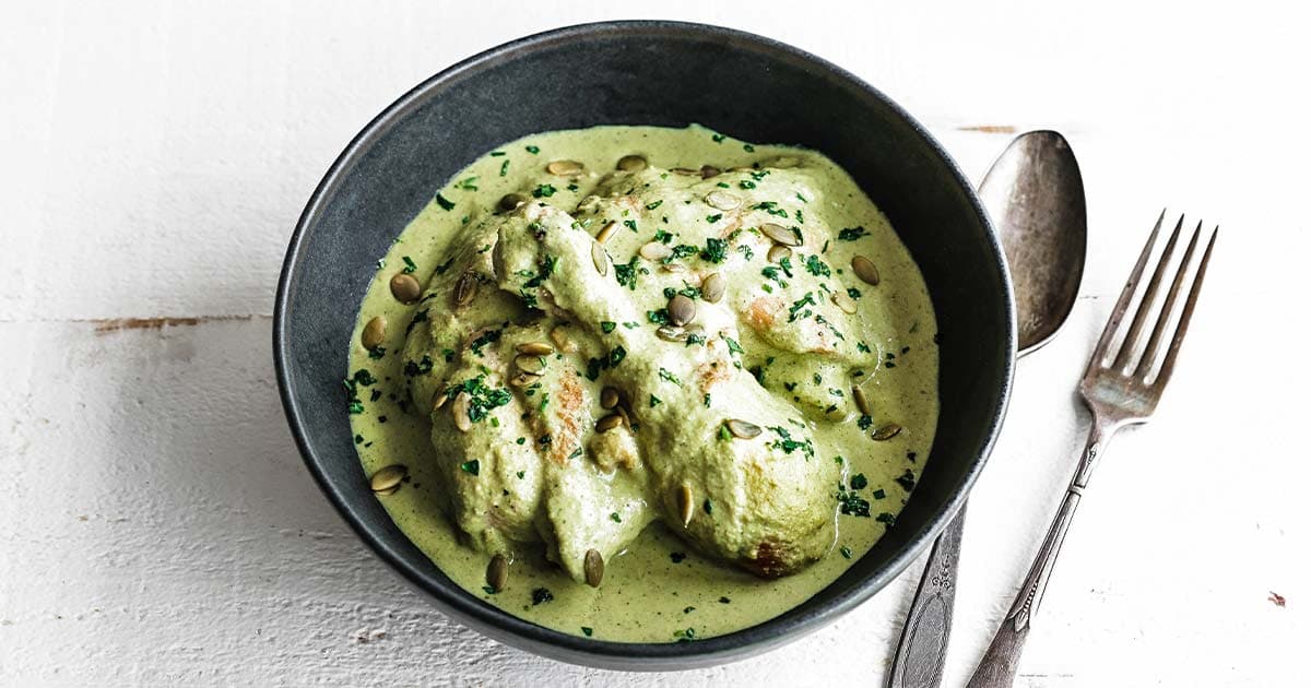 Pipian Verde Recipe with Chicken (Mole Verde)