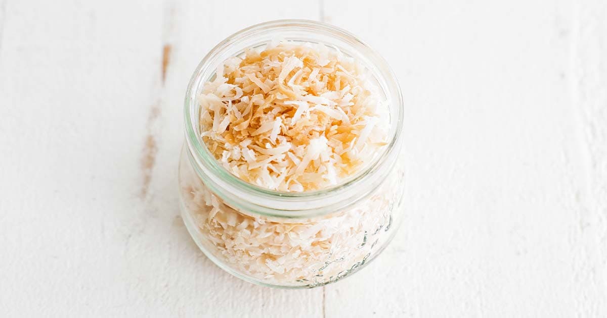 Toasted Coconut Recipe