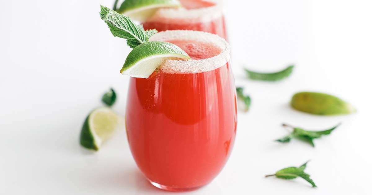 Watermelon Agua Fresca Recipe (Agua de Sandía)
