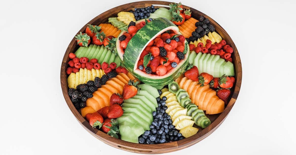 How to Make a Fruit Tray Platter