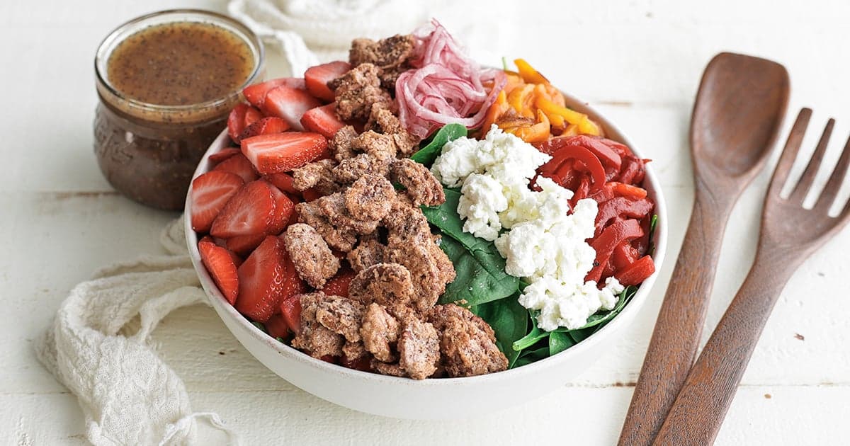 Strawberry Spinach Salad Recipe