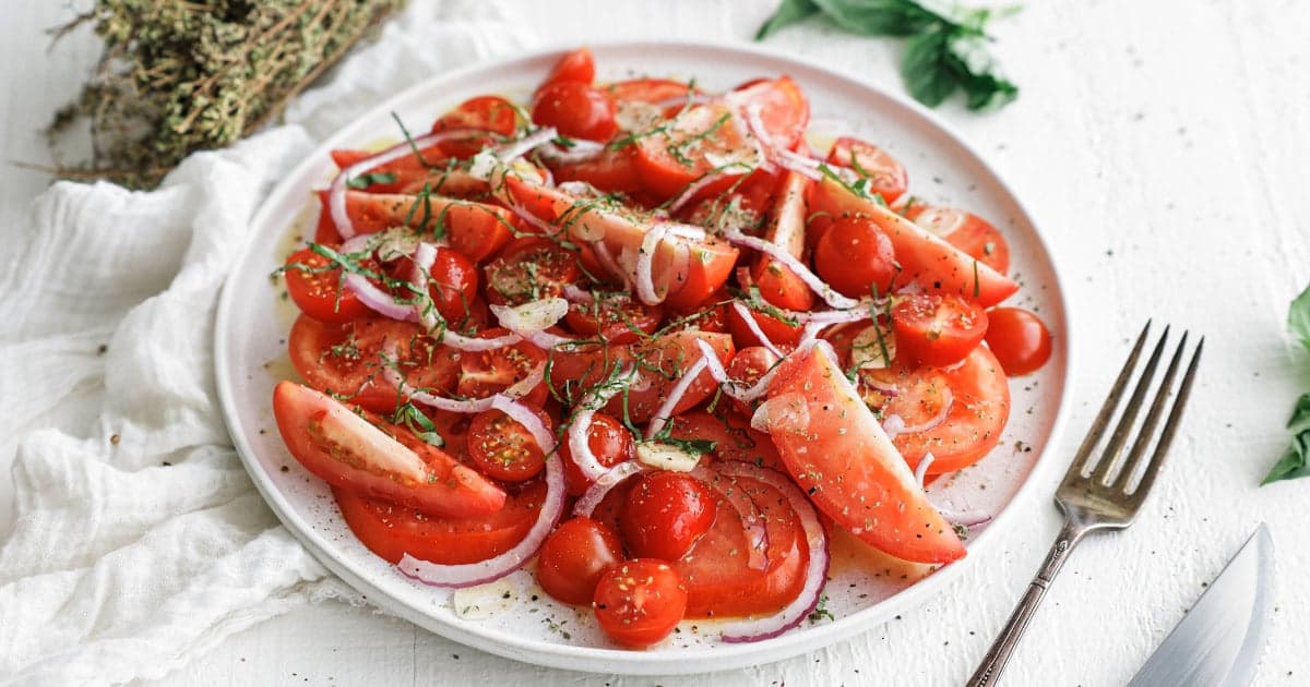 Italian Tomato Salad Recipe