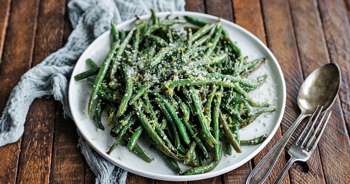 Roasted Green Beans Recipe